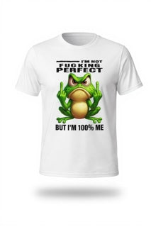 100% Me Angry Frog Tee