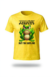 100% Me Angry Frog Tee