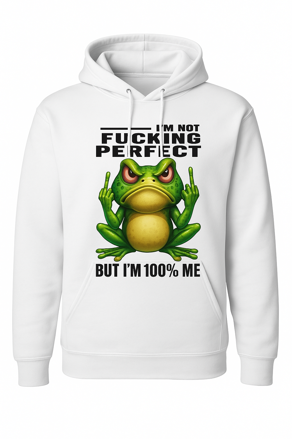 100% Me Angry Frog Sweater