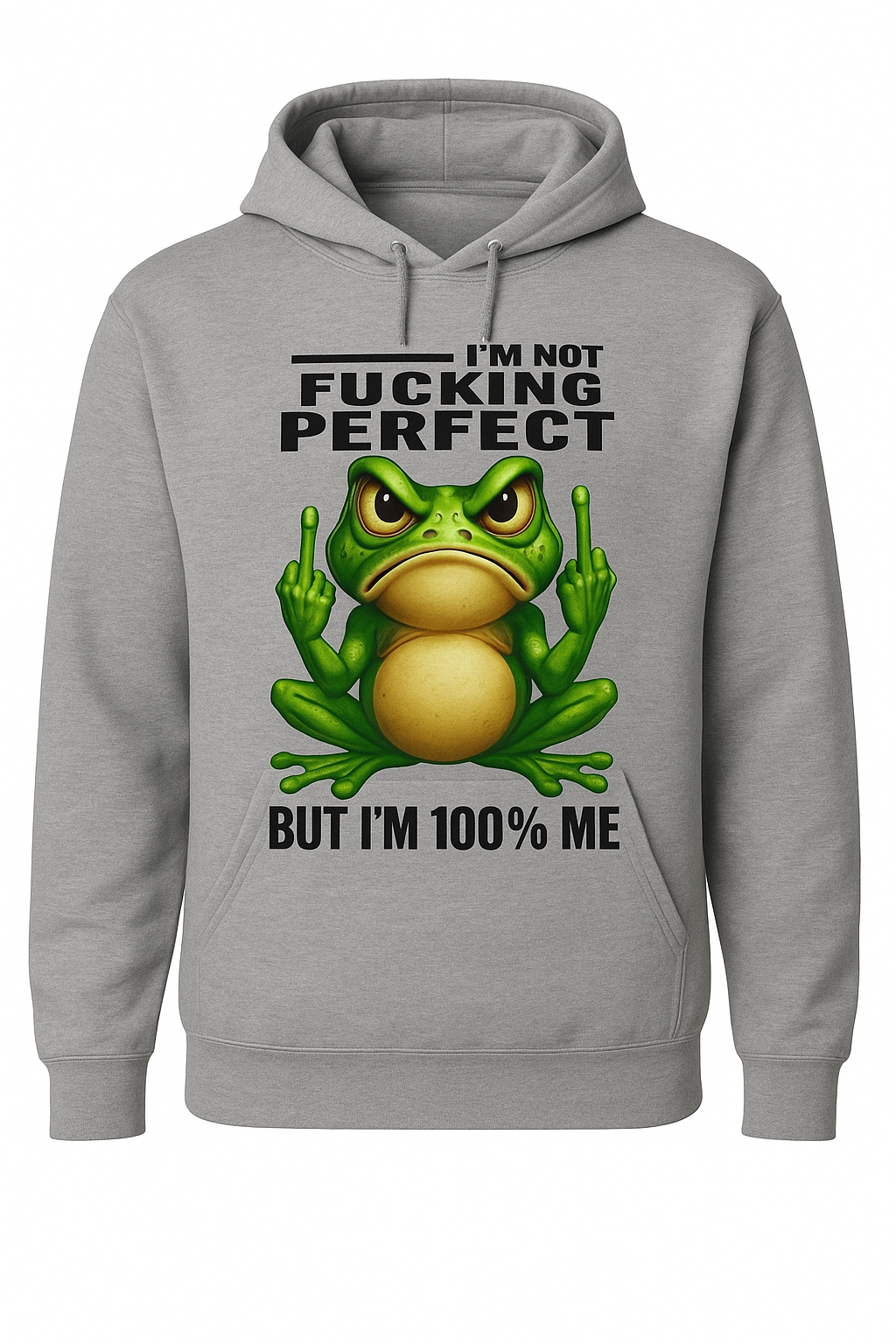 100% Me Angry Frog Sweater