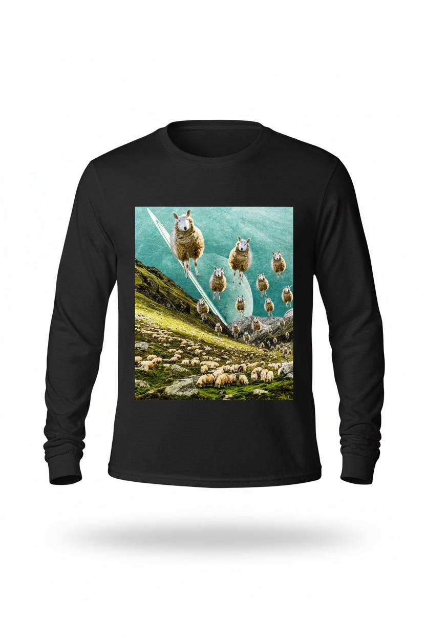 Cosmic Sheep Ascension Long Sleeve