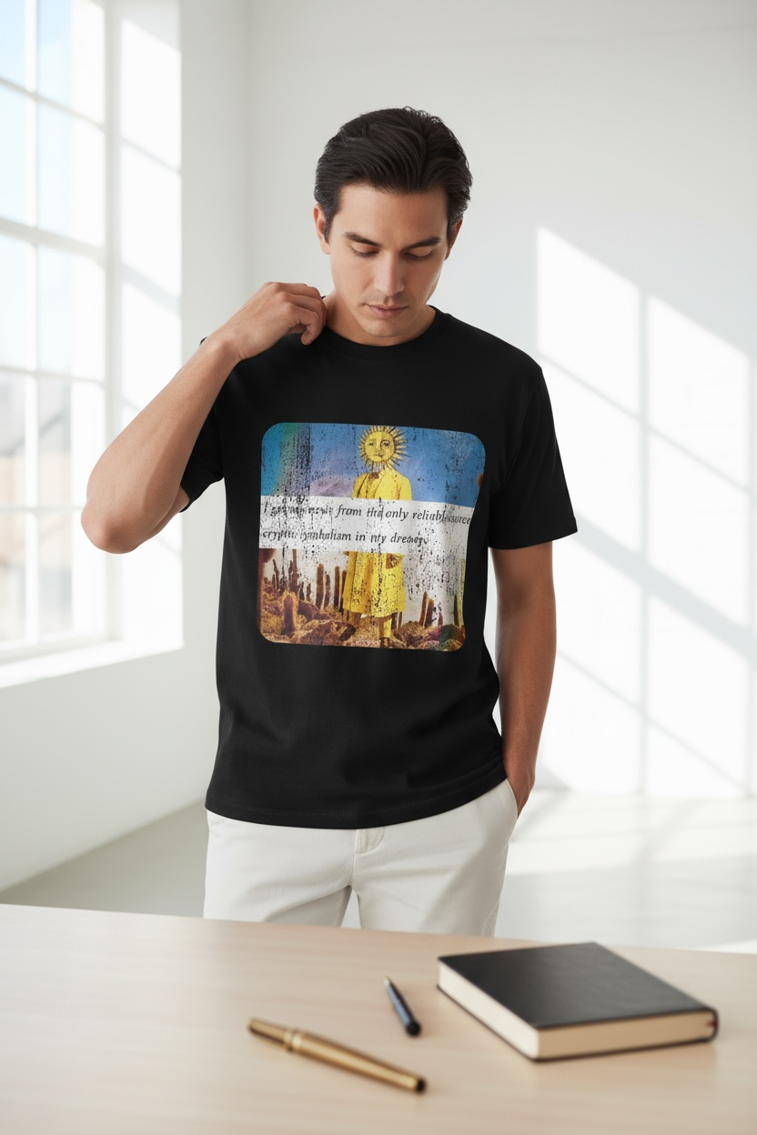 “Dream Symbolism” Sun Figure Tee